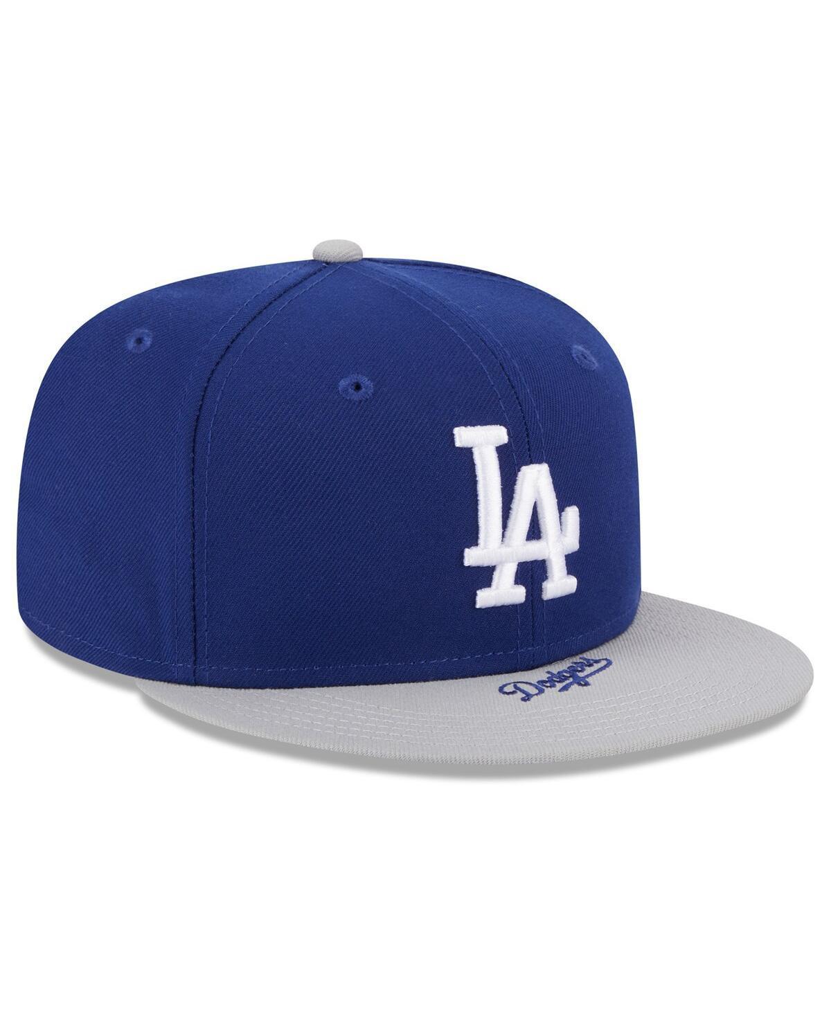 Mens New Era Royal/White Los Angeles Dodgers On Deck 59FIFTY Fitted Hat Product Image