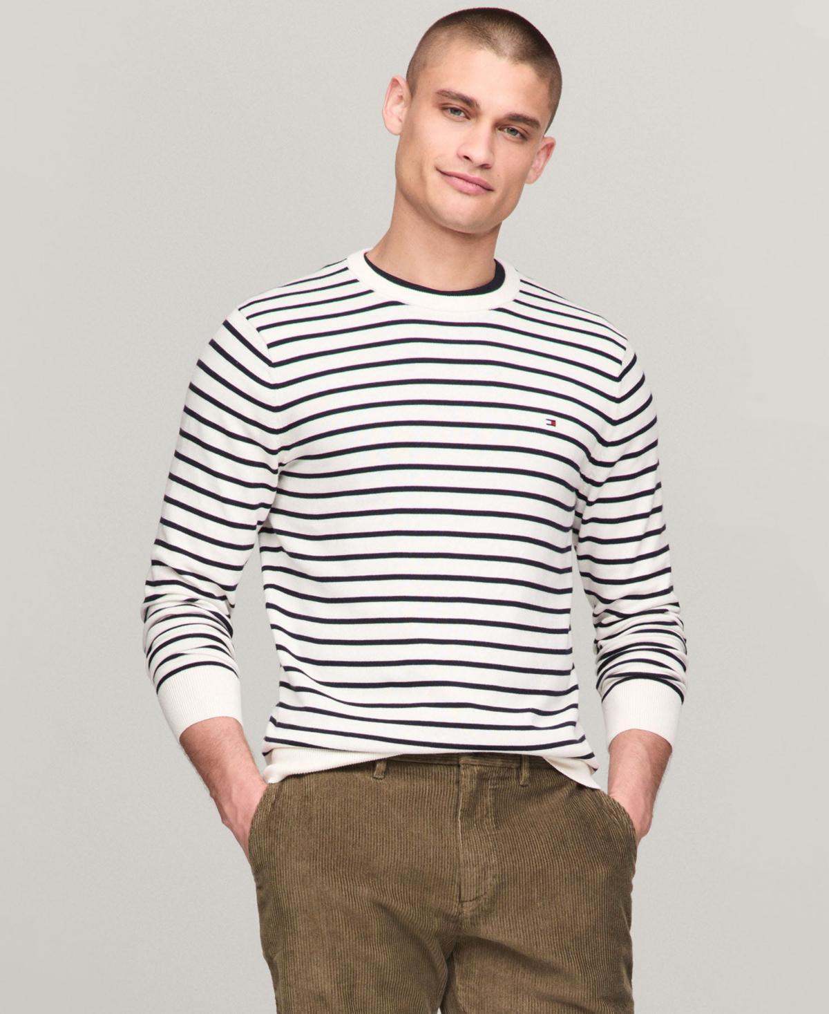 Tommy Hilfiger Mens Essential Solid Crew Neck Sweater Product Image