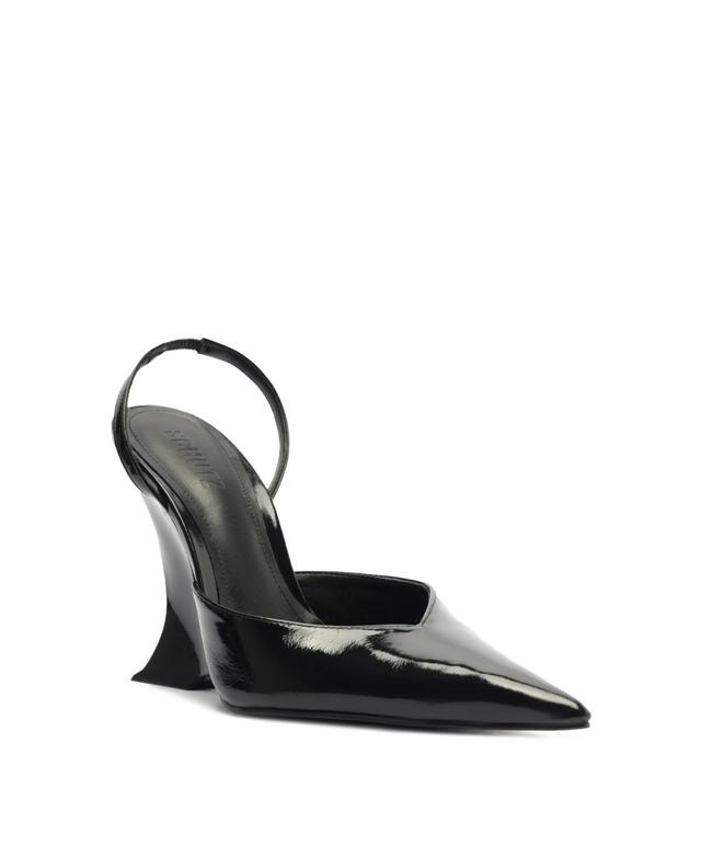 Womens Siena 115MM Patent Leather Slingback Pumps Product Image