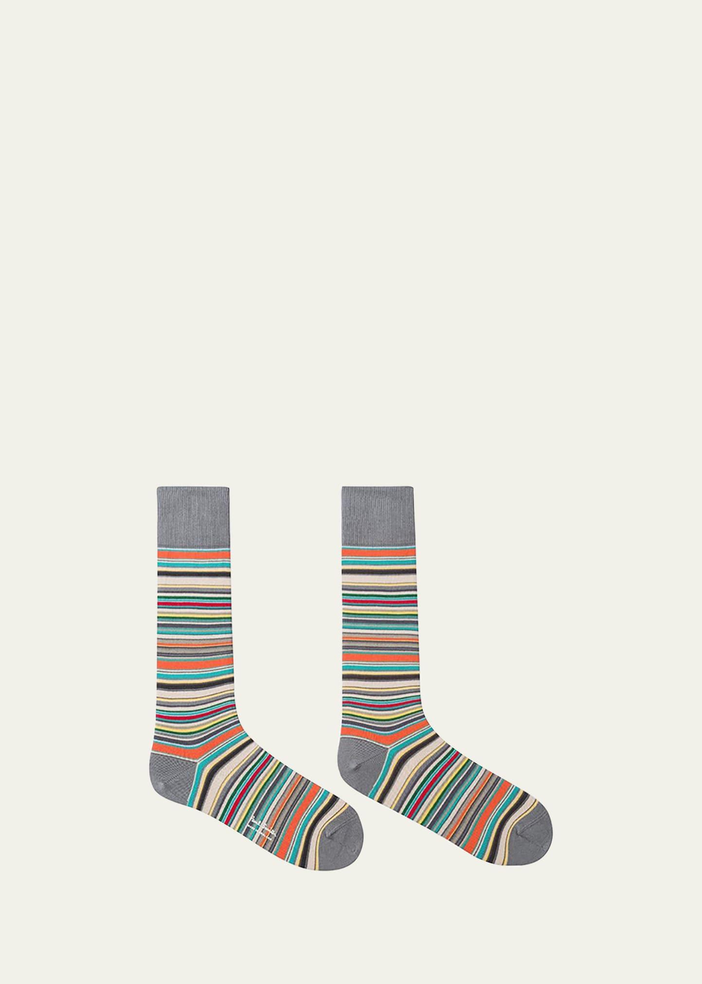 Mens Multi-Stripe Socks Product Image