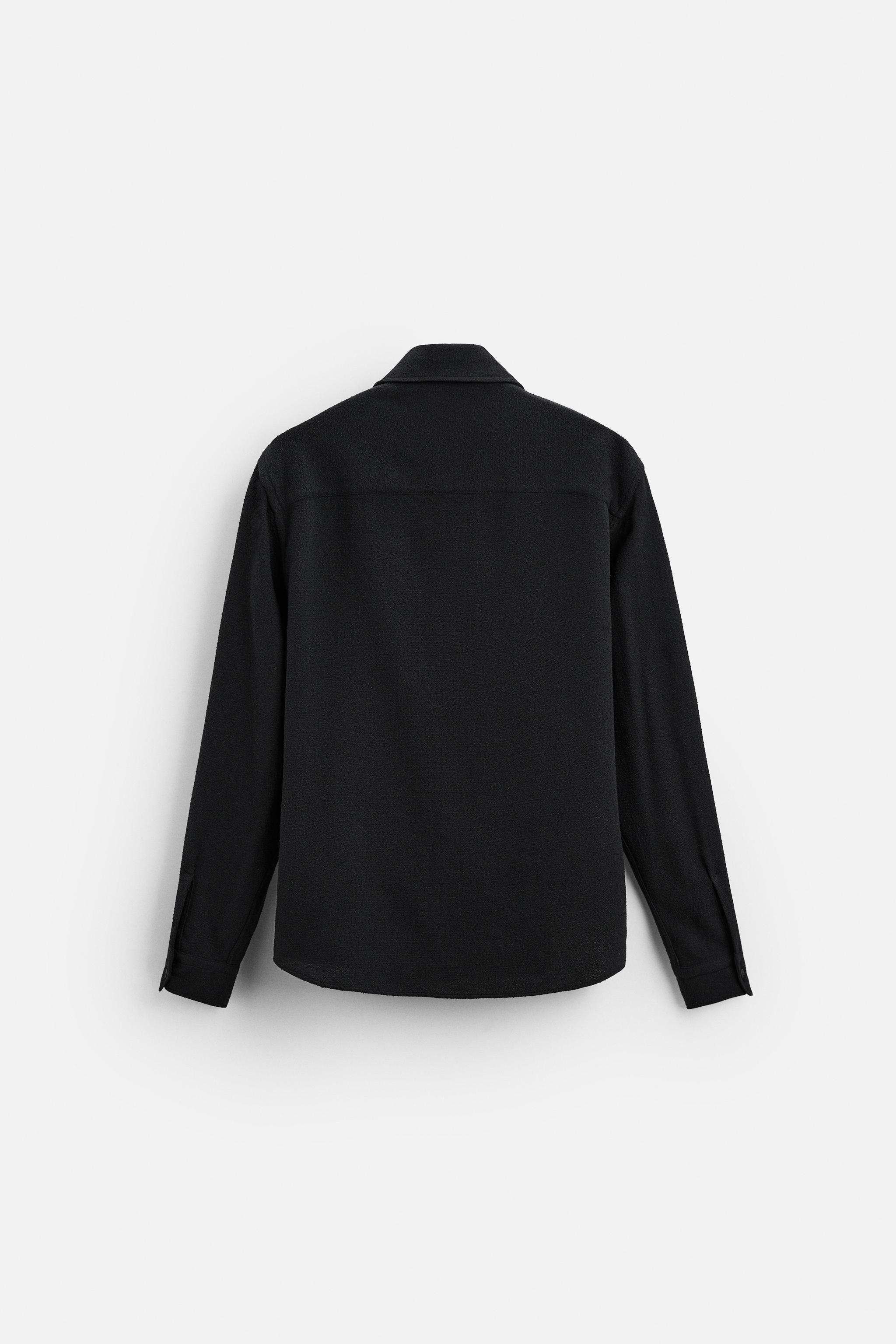 STRUCTURED BOUCLÉ SHIRT Product Image