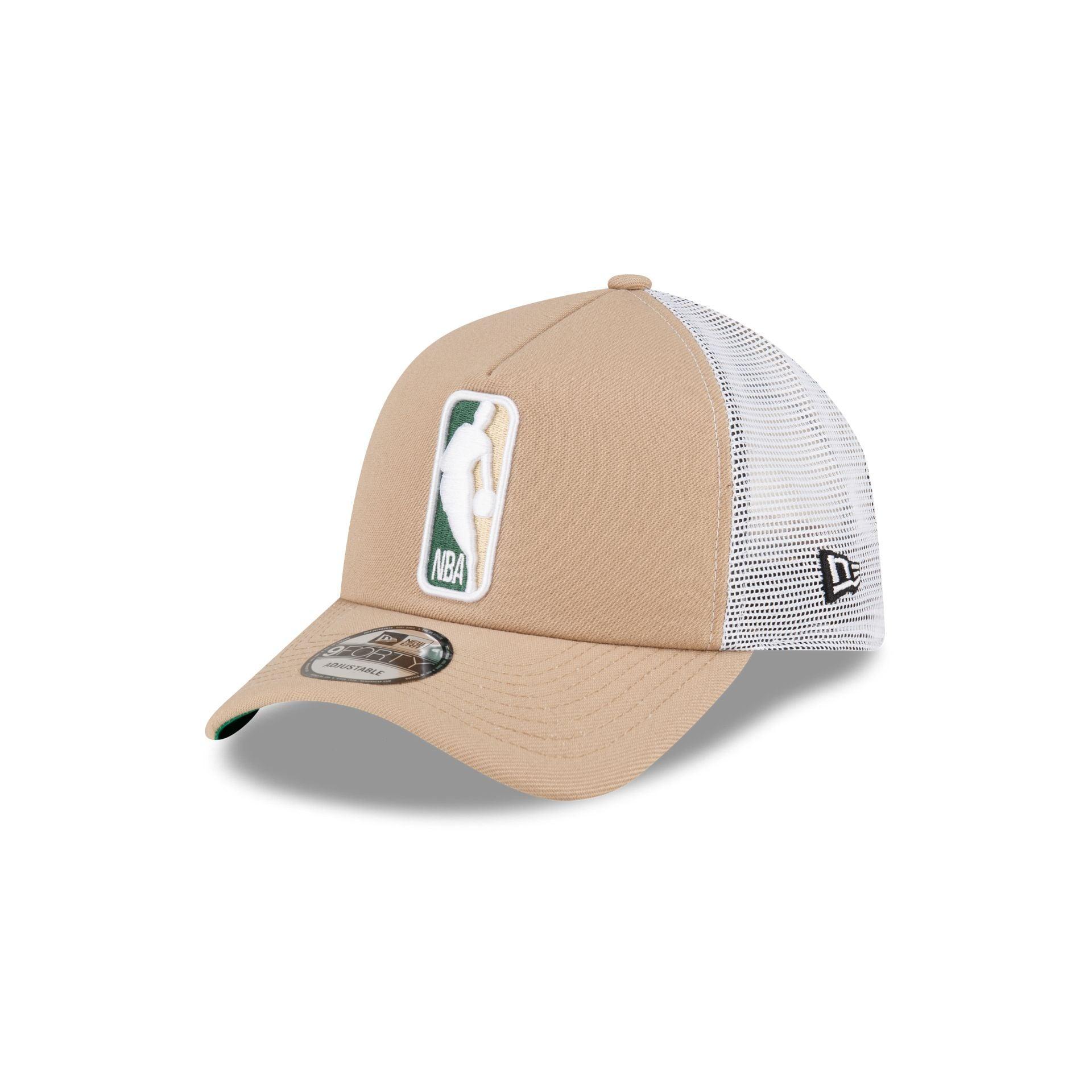 Milwaukee Bucks Logoman 9FORTY A-Frame Snapback Hat Male Product Image