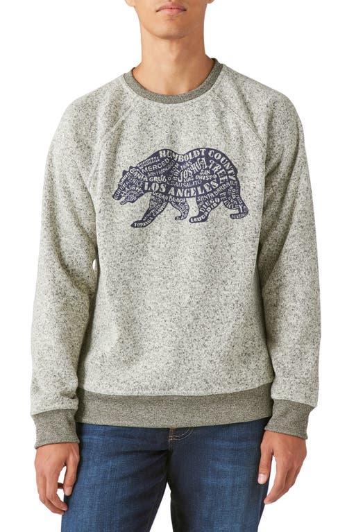 Lucky Brand California Bear Raglan Sweatshirt Product Image