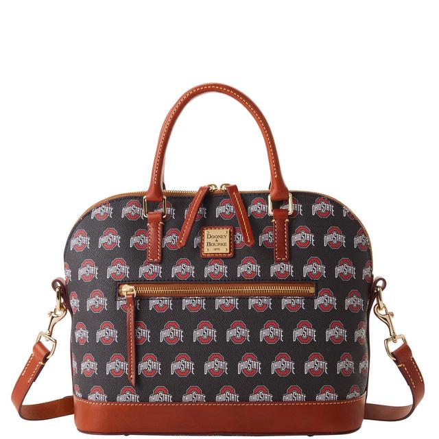 Dooney & Bourke Collegiate Ohio State University Domed Zip Satchel Product Image