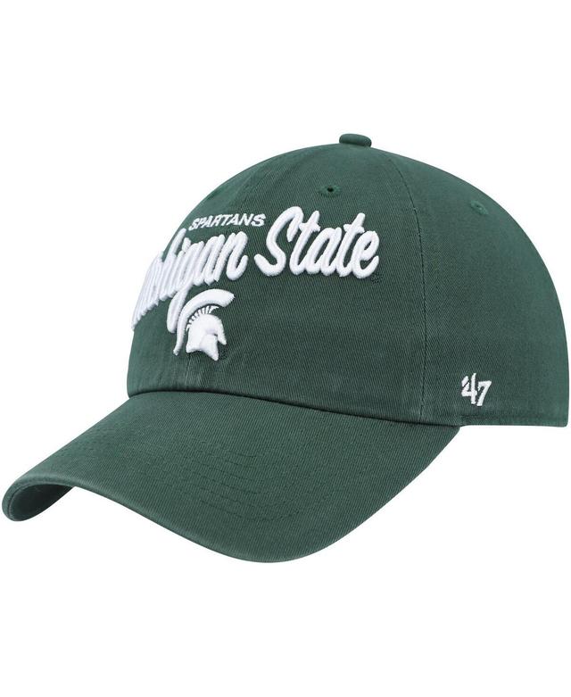 Womens 47 Green Michigan State Spartans Phoebe Clean Up Adjustable Hat Product Image