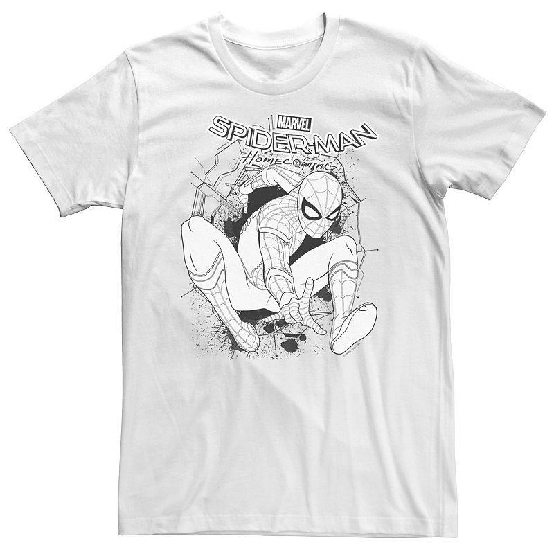 Big & Tall Marvel Spider-Man Homecoming Web-Out Graphic Tee, Mens Product Image