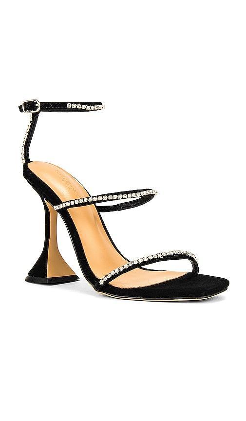 Tony Bianco Shy Sandal in Black. - size 8 (also in 6, 6.5, 7, 7.5, 8.5, 9, 9.5) Product Image