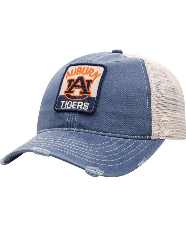 Mens Top of The World Navy Auburn Tigers Ol Faithful Trucker Snapback Hat - Navy Product Image