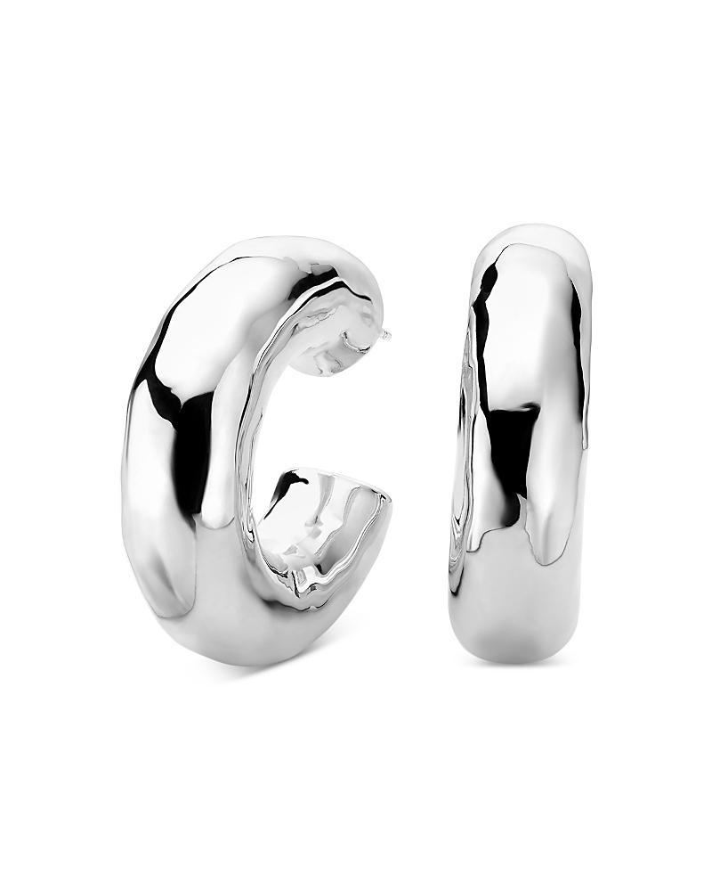 Ippolita Sterling Silver Classico Medium Hoop Earrings Product Image