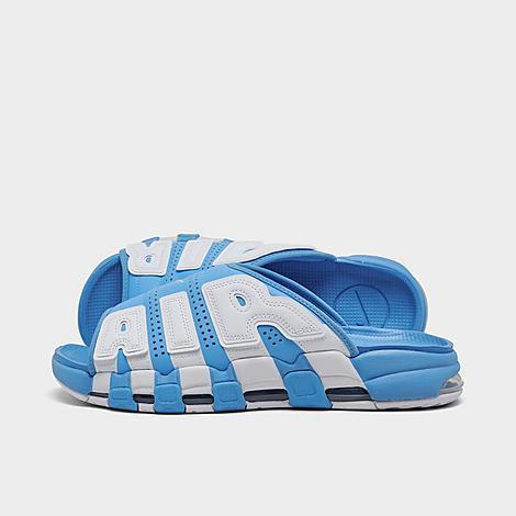 Nike Mens Air More Uptempo Slides - Shoes University Blue/University Blue/White Product Image