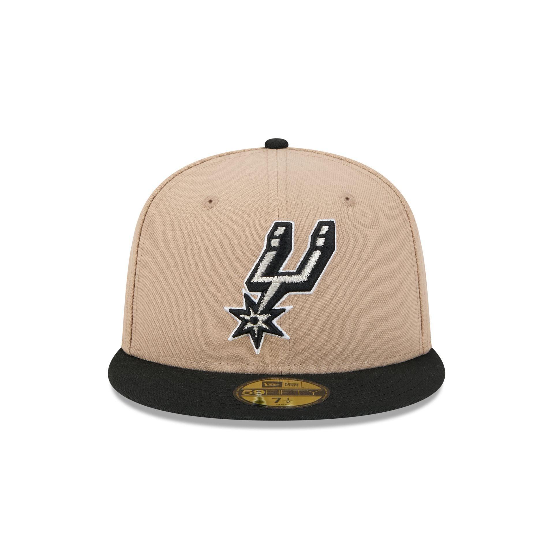 San Antonio Spurs Camel 59FIFTY Fitted Hat Male Product Image