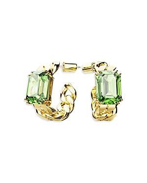 Swarovski Millenia Octagon Cut Crystal Hoop Earrings Product Image