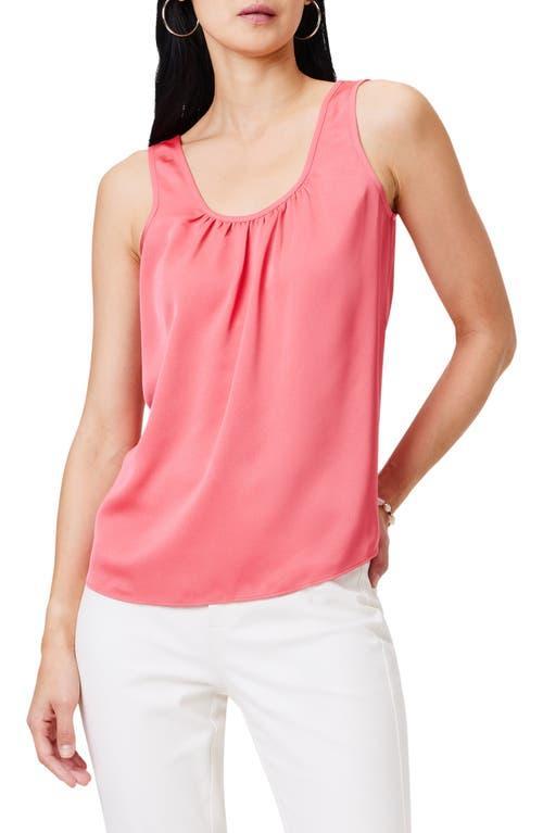 NIC+ZOE Scoop Neck Satin Tank Product Image