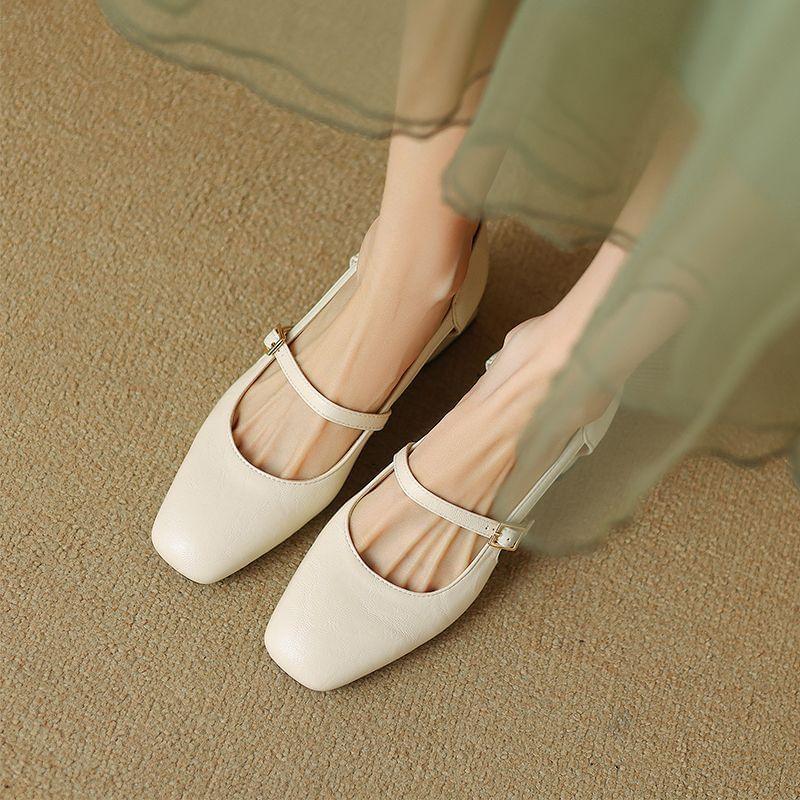 Block Heel Pointy Sandals product image