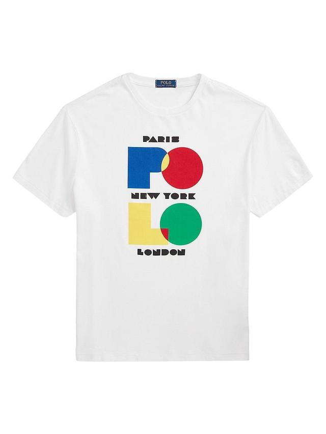 Mens Colorblocked Logo T-Shirt Product Image