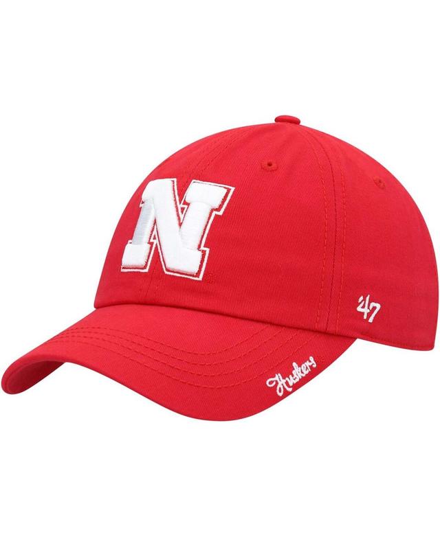 Womens 47 Scarlet Nebraska Huskers Miata Clean Up Logo Adjustable Hat Product Image