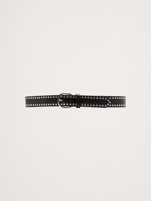 Studded Leather Belt Product Image