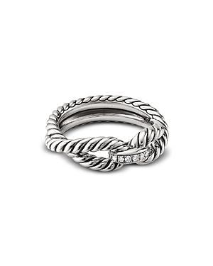 Cable Loop Ring w/ Diamonds Product Image