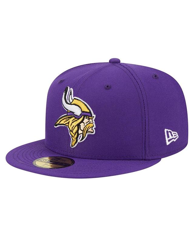 Mens New Era Minnesota Vikings Main 59FIFTY Fitted Hat Product Image