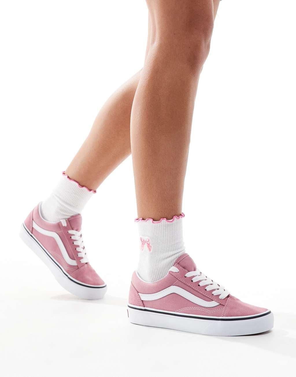 Vans Old Skool sneakers in pink Product Image