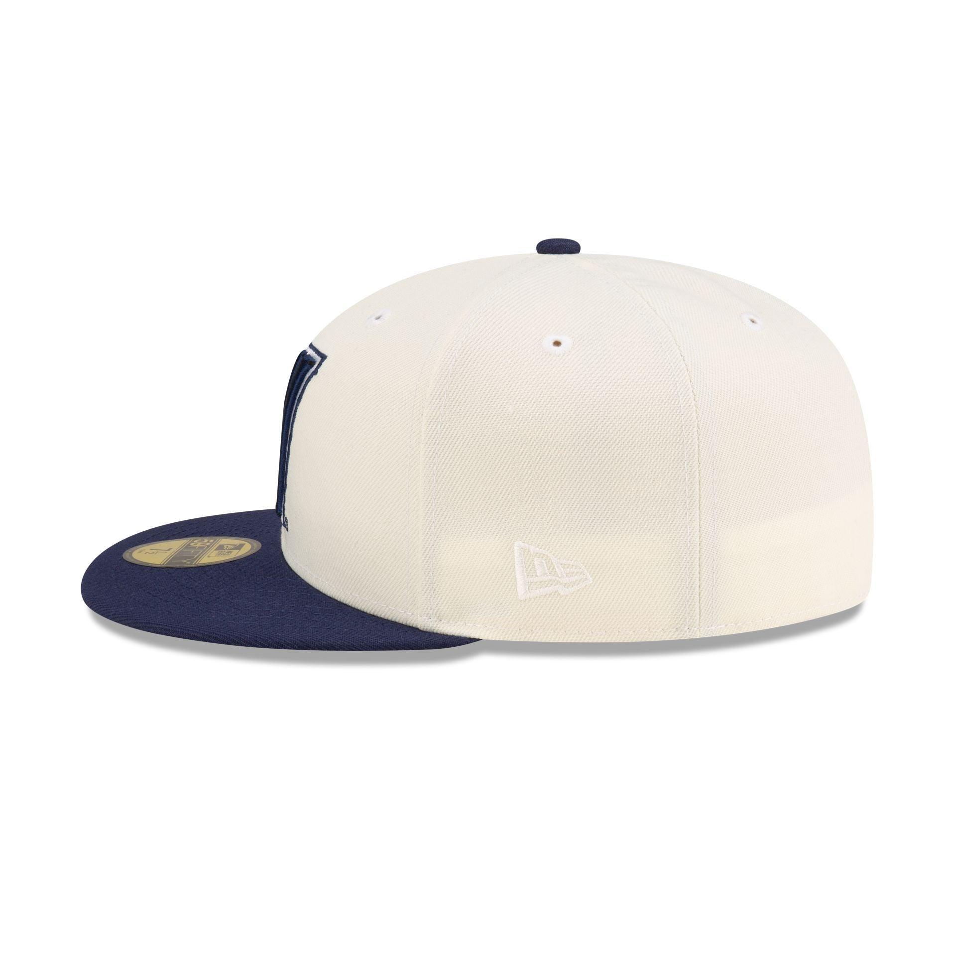 Villanova Wildcats White 59FIFTY Fitted Hat Male Product Image