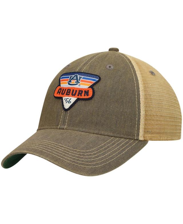 Mens Gray Auburn Tigers Legacy Point Old Favorite Trucker Snapback Hat Product Image