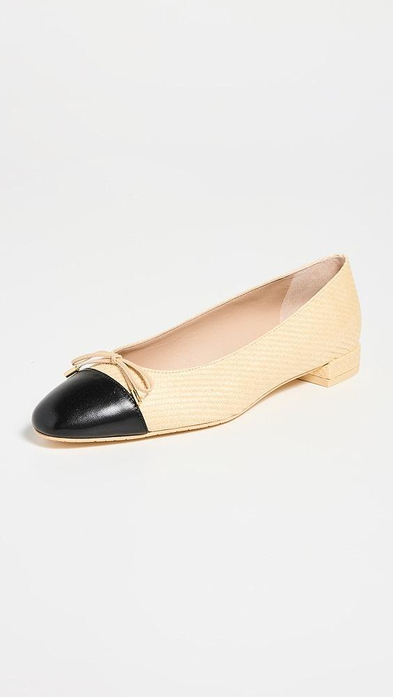 Stuart Weitzman Sleek Bow Flats | Shopbop Product Image