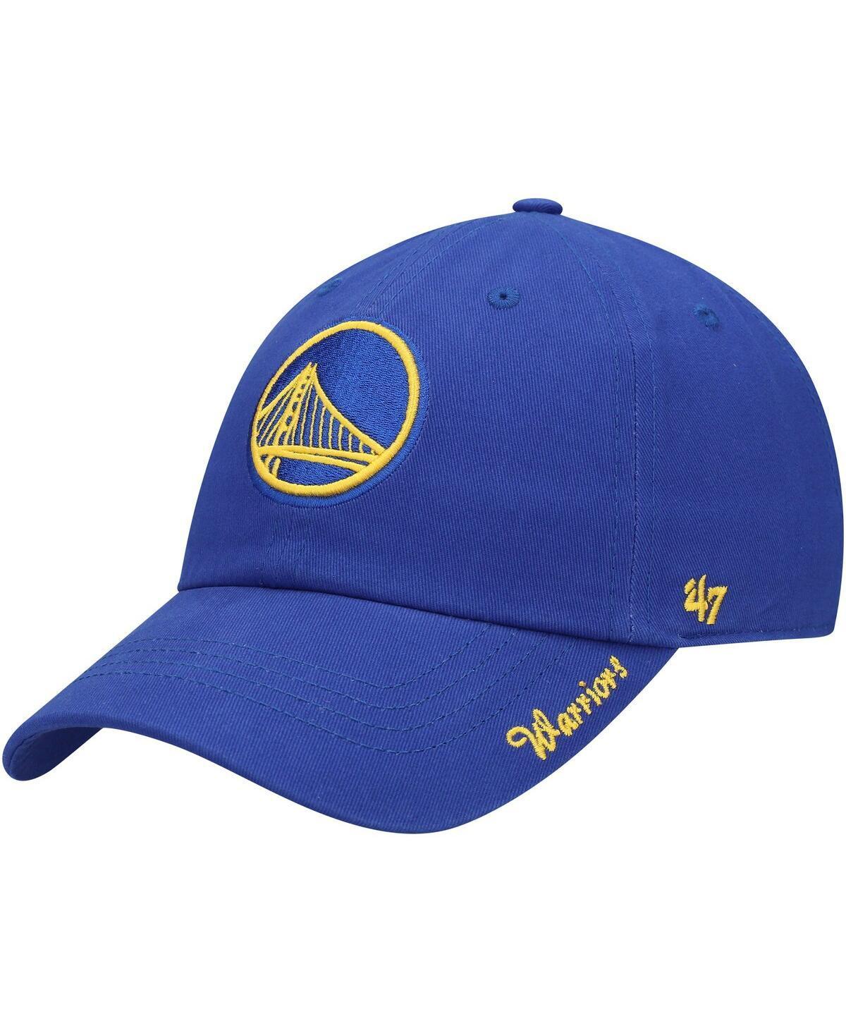 Womens 47 Royal Golden State Warriors Miata Clean Up Logo Adjustable Hat Product Image