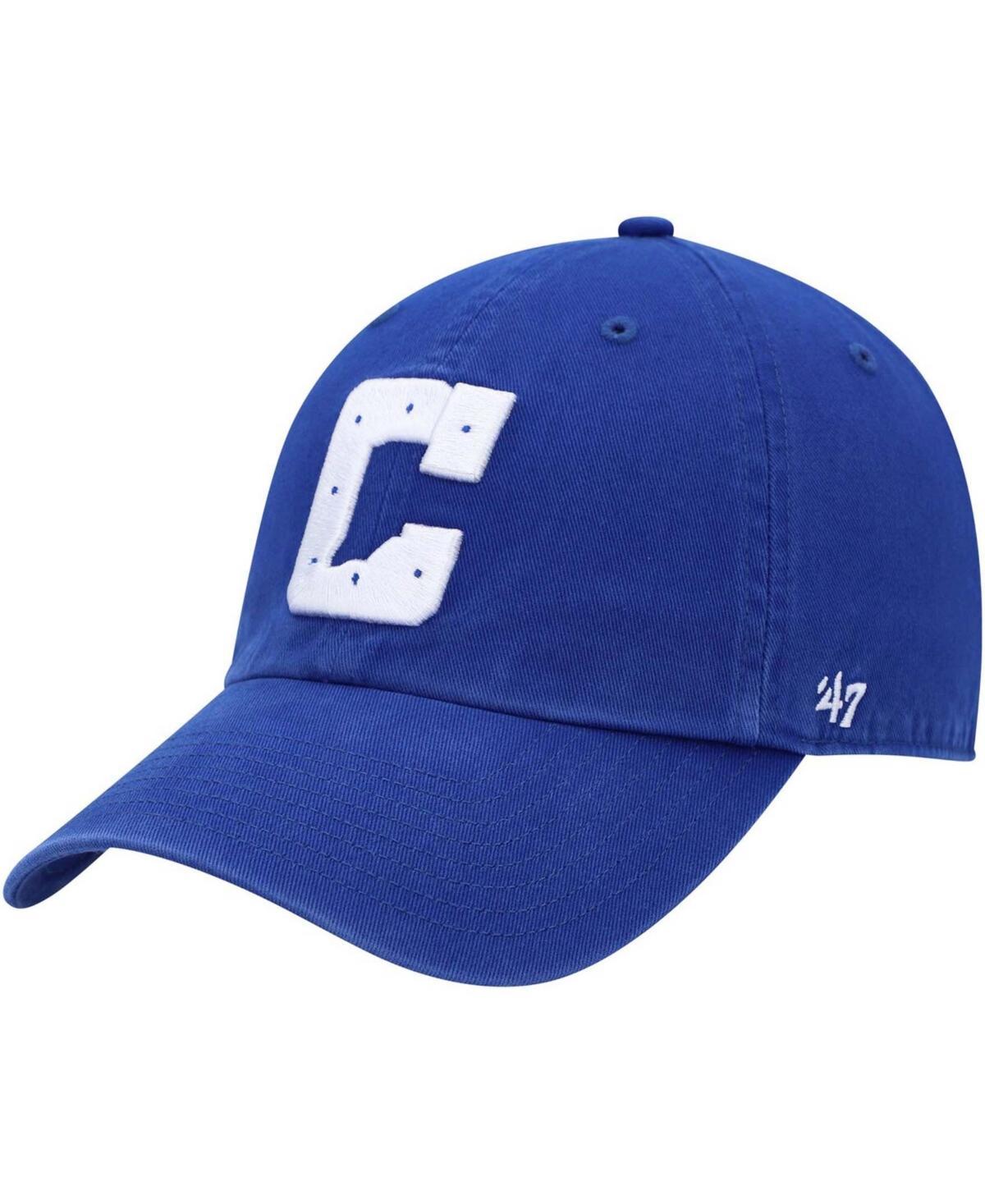 Mens 47 Royal Indianapolis Colts Clean Up Alternate Adjustable Hat Product Image