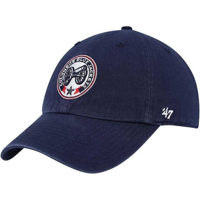 Mens 47 Columbus Blue Jackets Alternate Clean Up Adjustable Hat Product Image