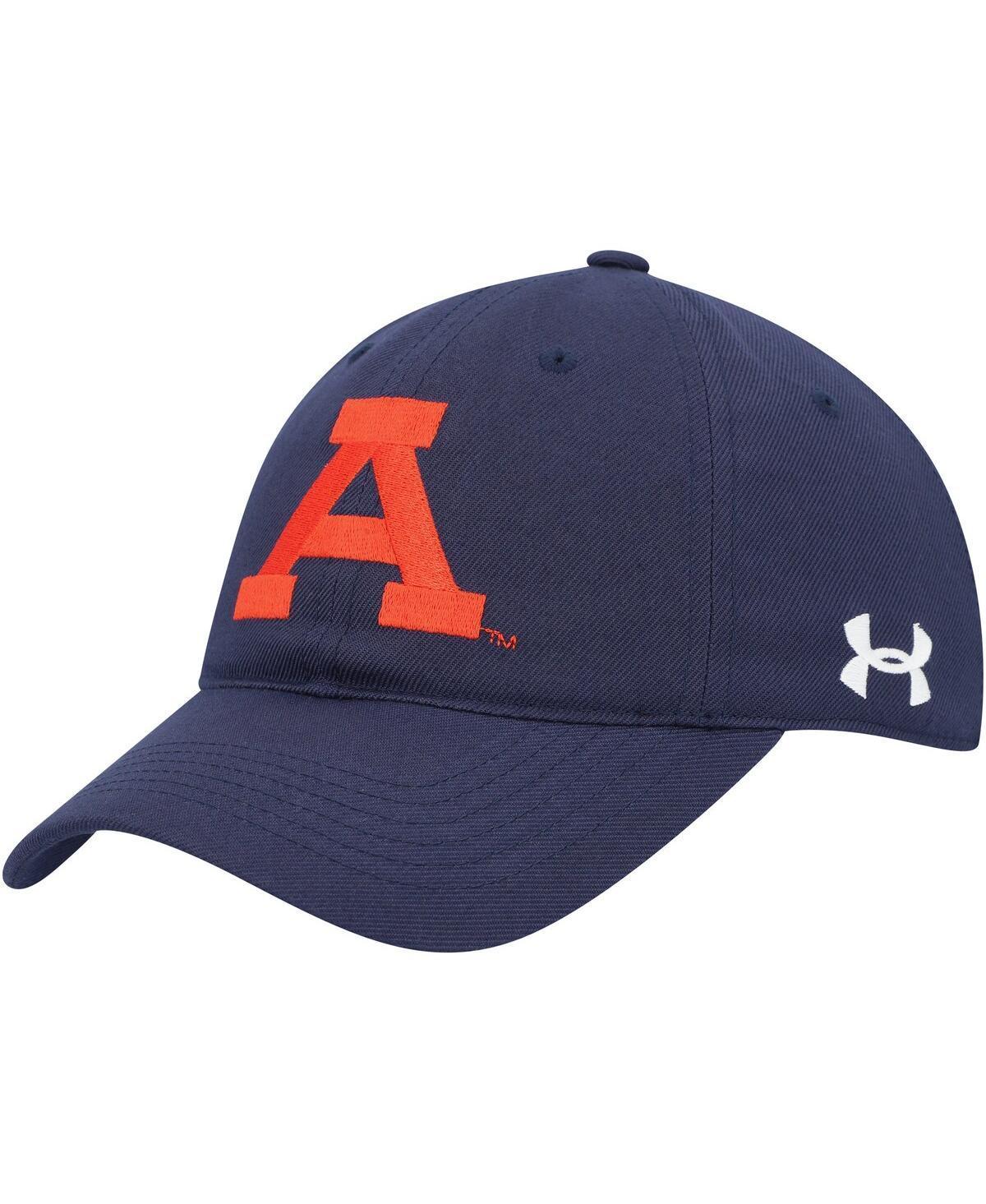 Mens Under Armour Auburn Tigers Classic Adjustable Hat, Blue Product Image