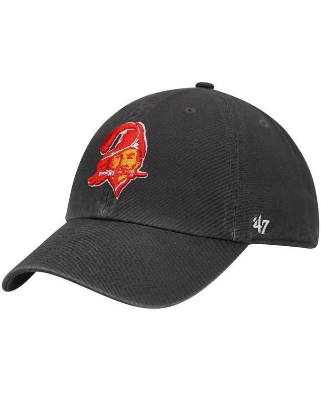 Mens 47 Charcoal Tampa Bay Buccaneers Clean Up Legacy Adjustable Hat Product Image