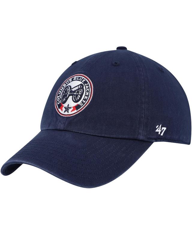 Mens 47 Columbus Blue Jackets Alternate Clean Up Adjustable Hat Product Image