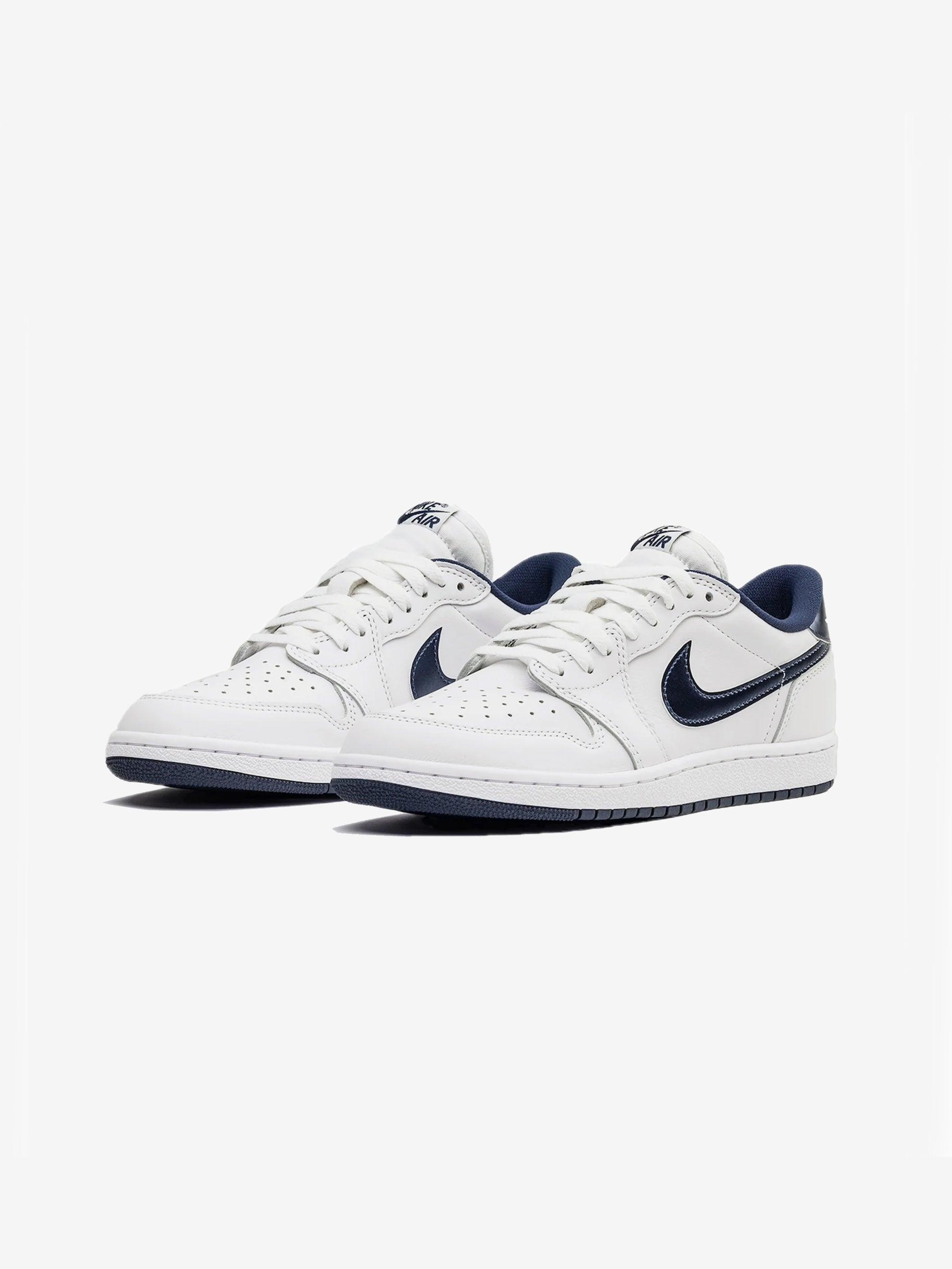 AIR JORDAN 1 LOW 85 (WHITE/NAVY-WHITE) Product Image