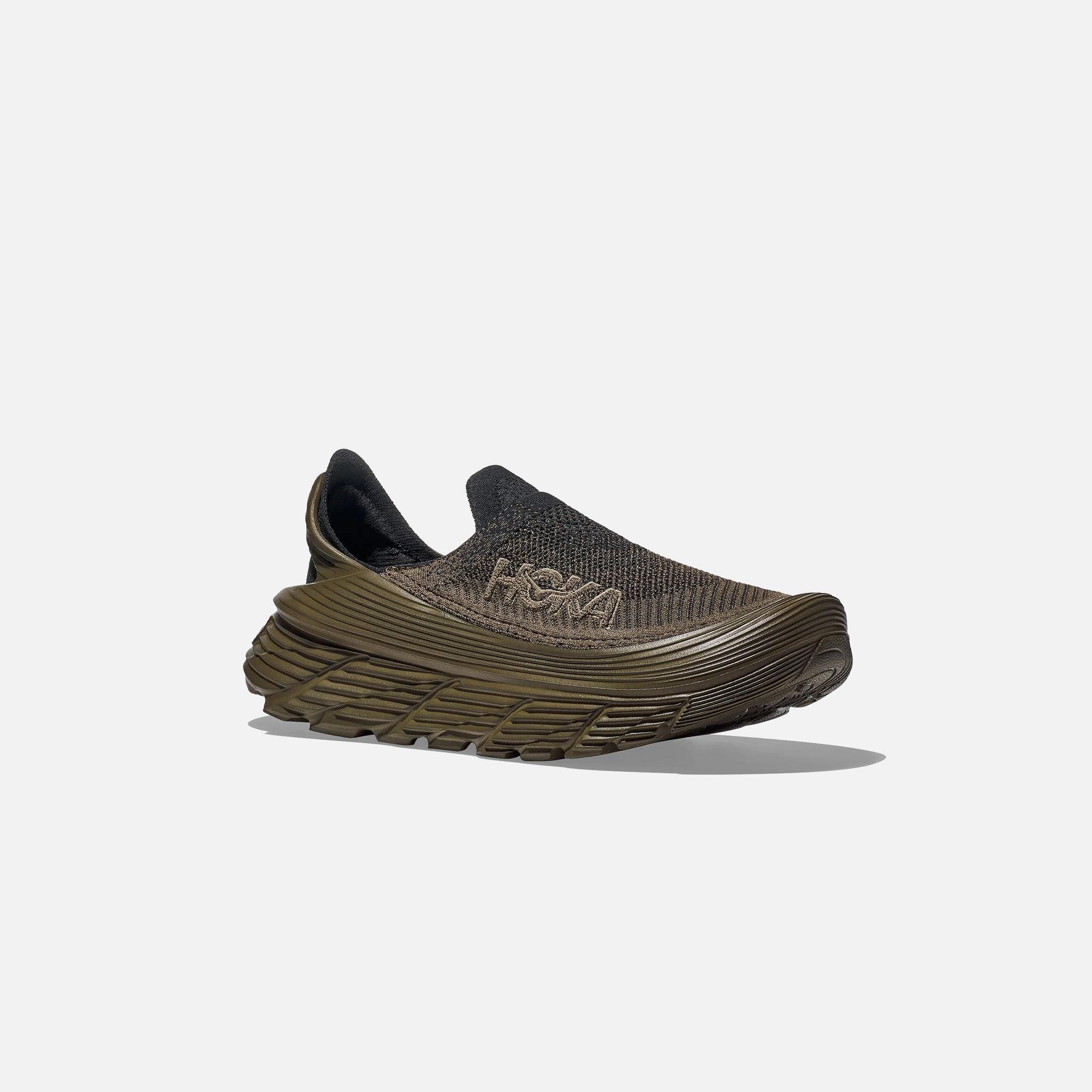 HOKA Restore TC - Dark Olive / Black Male Product Image