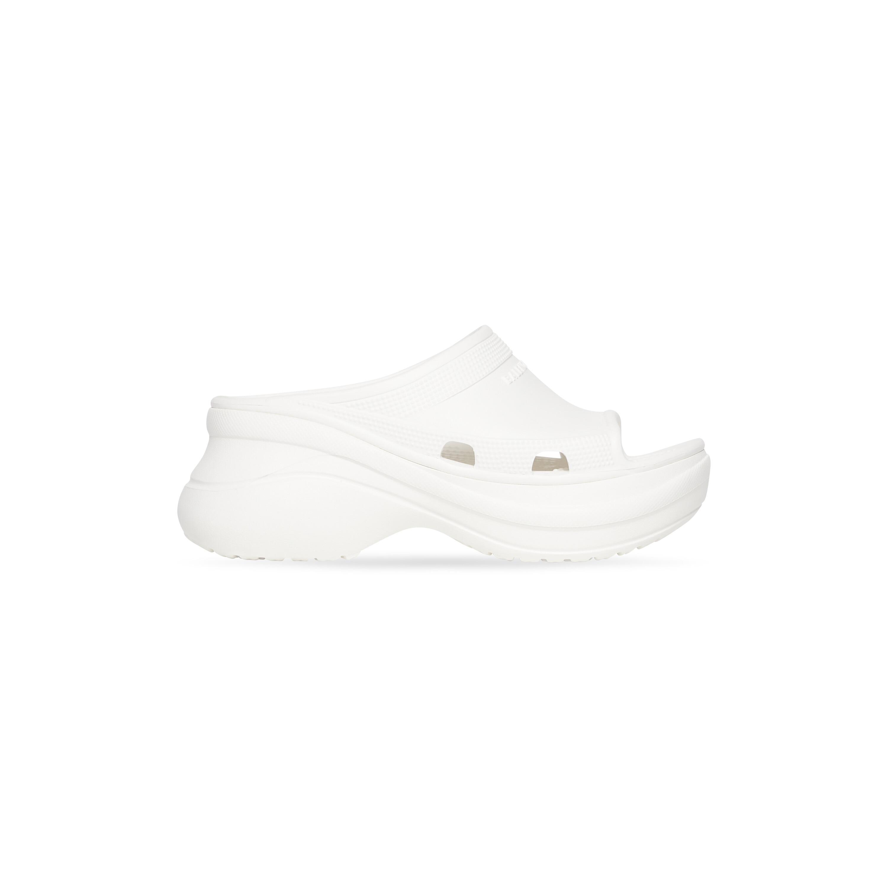 Women's Pool Crocs™ Slide Sandal in White product image