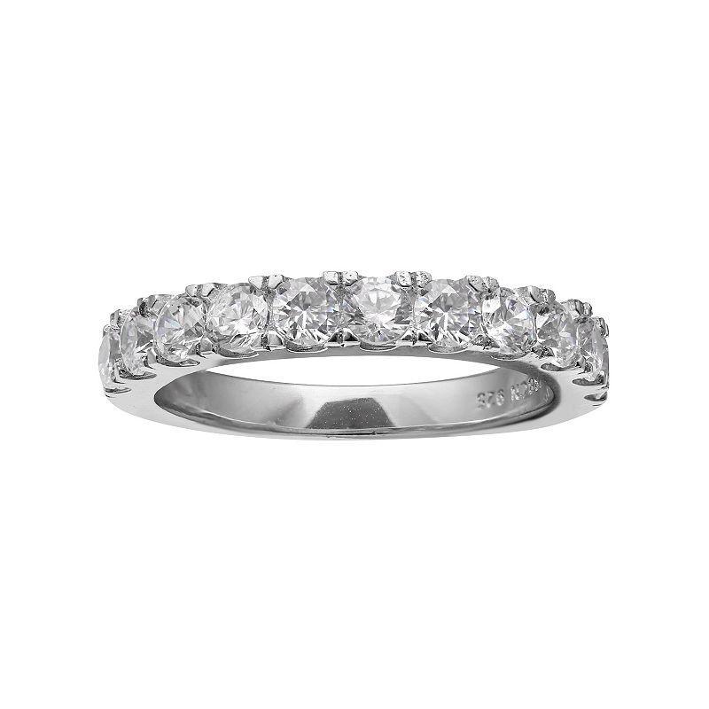 PRIMROSE Sterling Silver Cubic Zirconia Ring, Womens Product Image