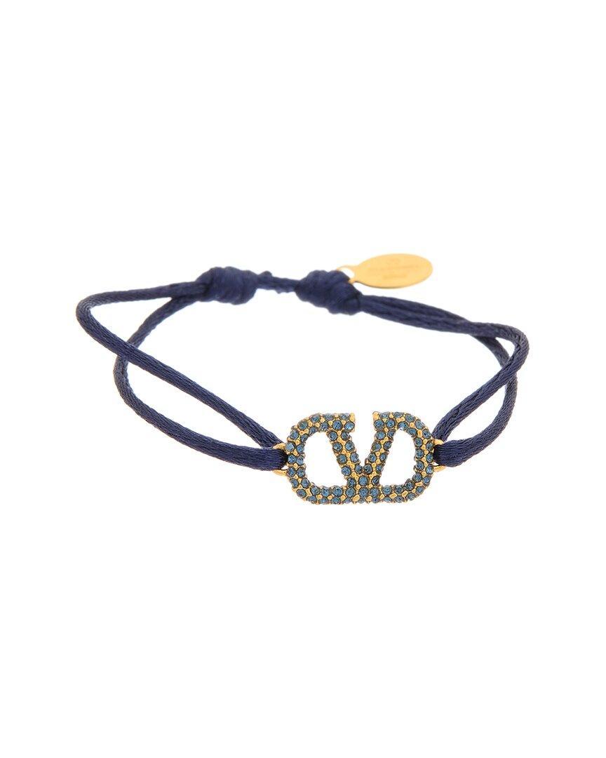 Valentino Vlogo Bracelet In Blue Product Image