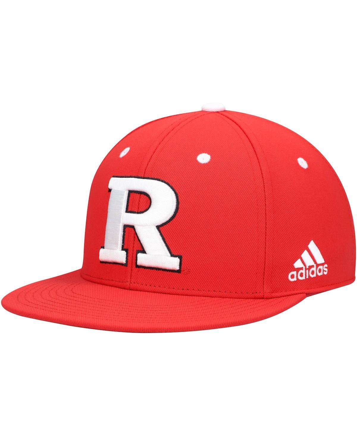 Mens adidas Scarlet Rutgers Scarlet Knights On-Field Baseball Fitted Hat Product Image