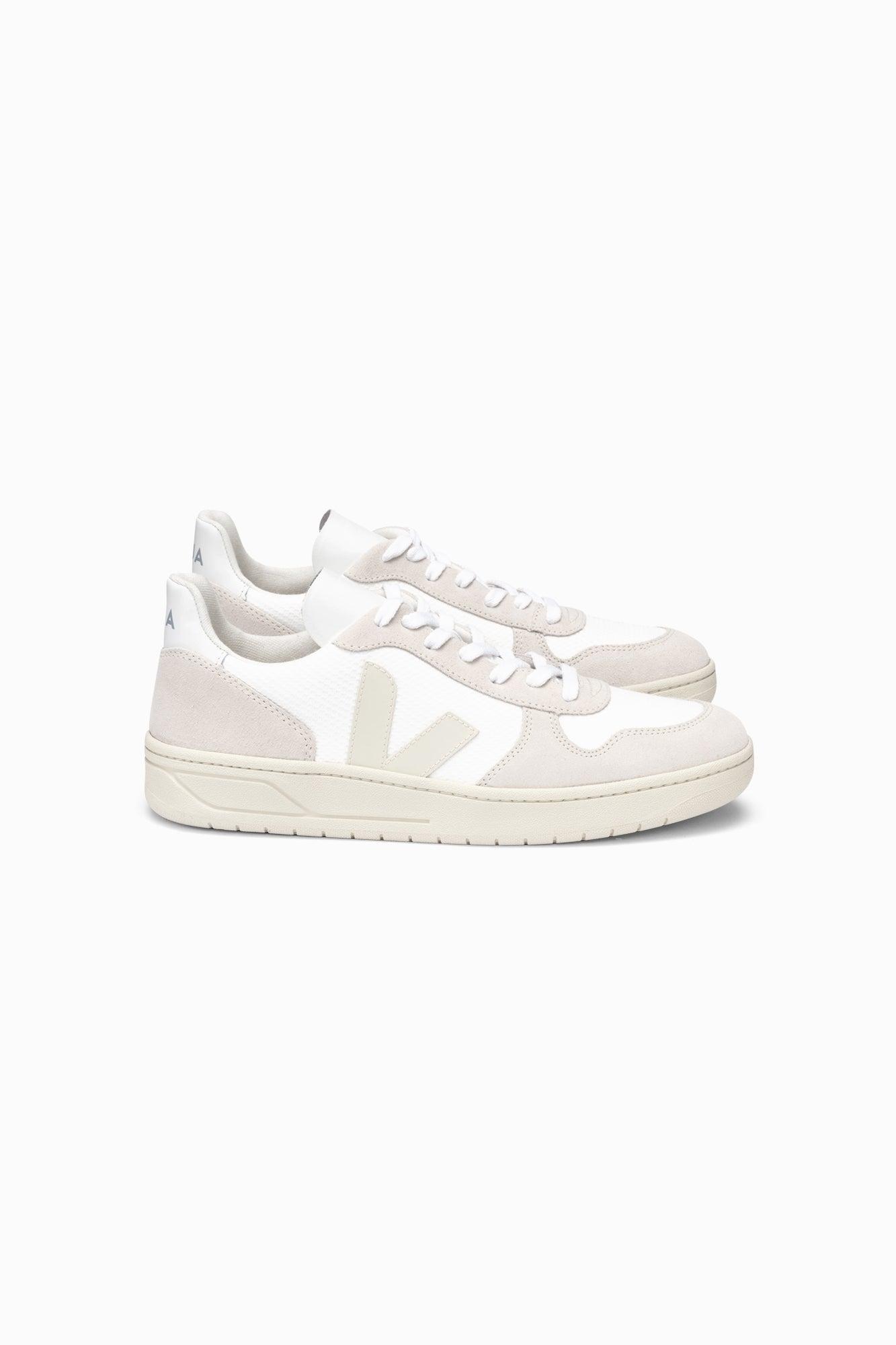 VEJA Women's V-10 - White Natural Pierre Product Image