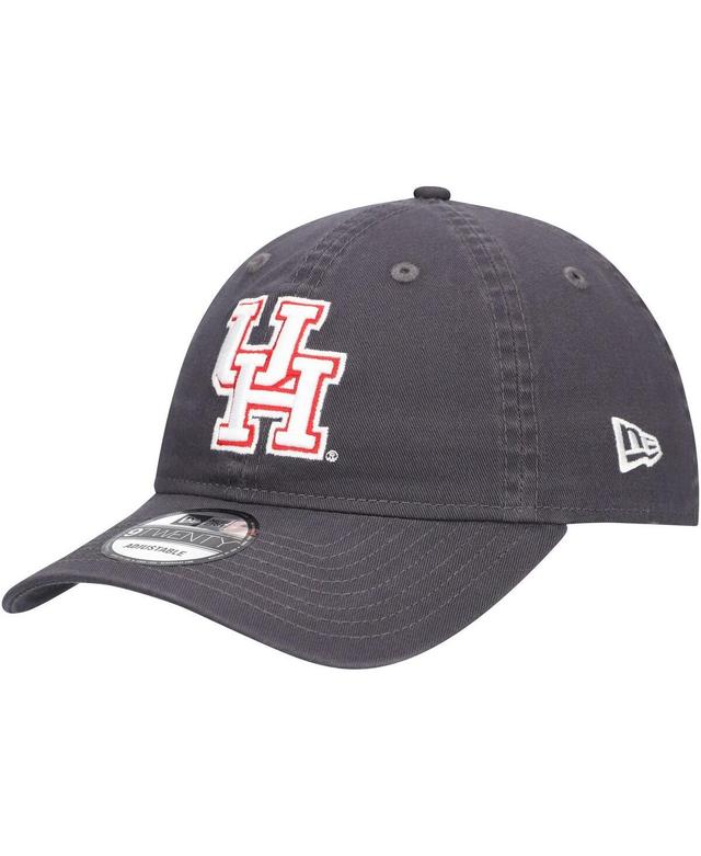 New Era Mens Graphite Houston Cougars Team 9TWENTY Adjustable Hat Product Image