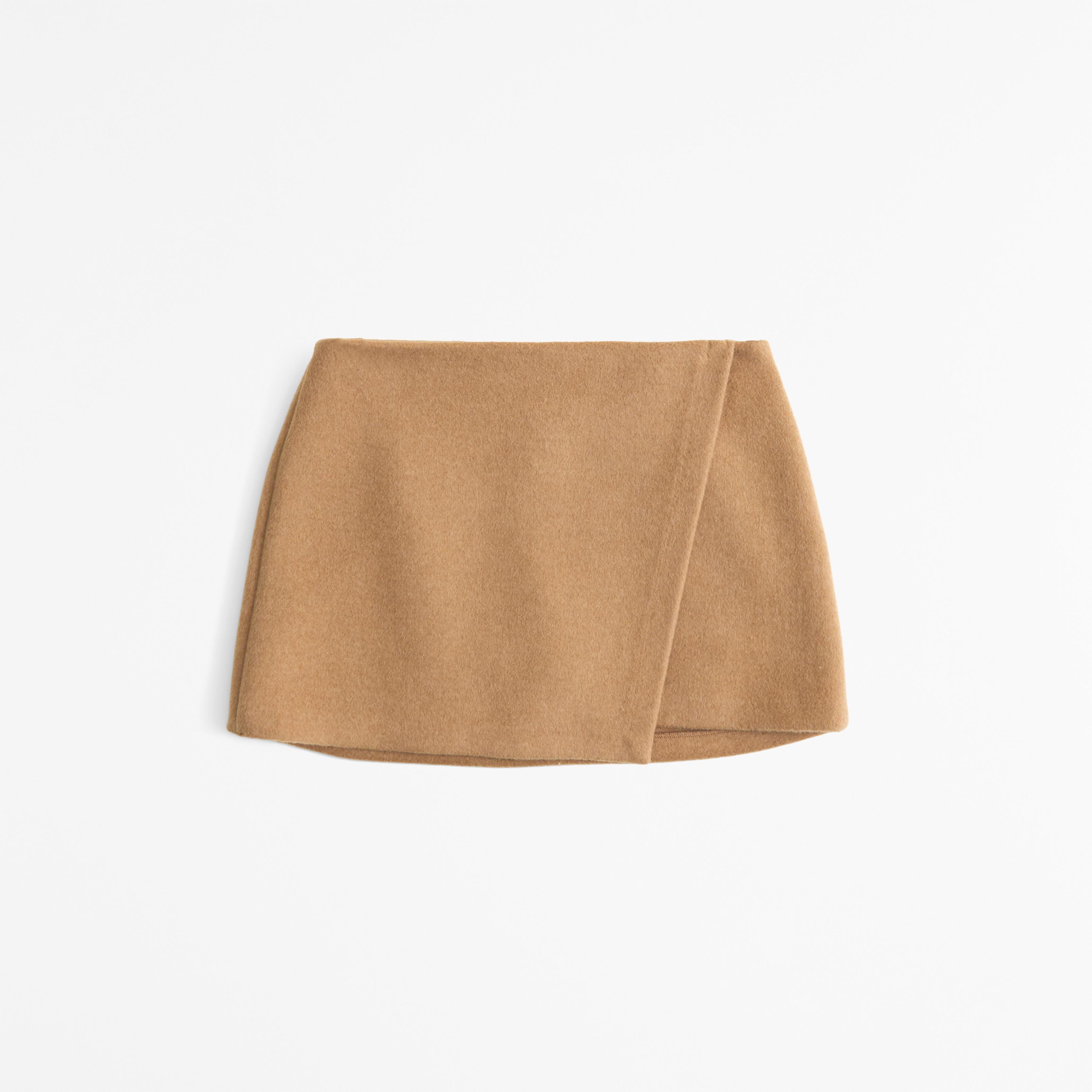 Mid Rise Wrap Skort Product Image