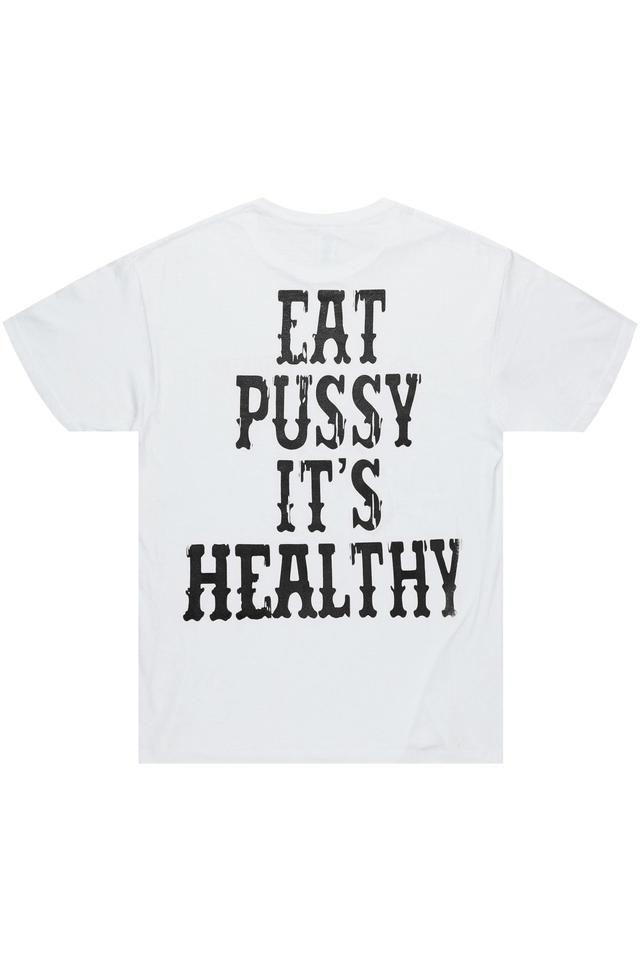 Posse White/Black Graphic T-Shirt Male Product Image