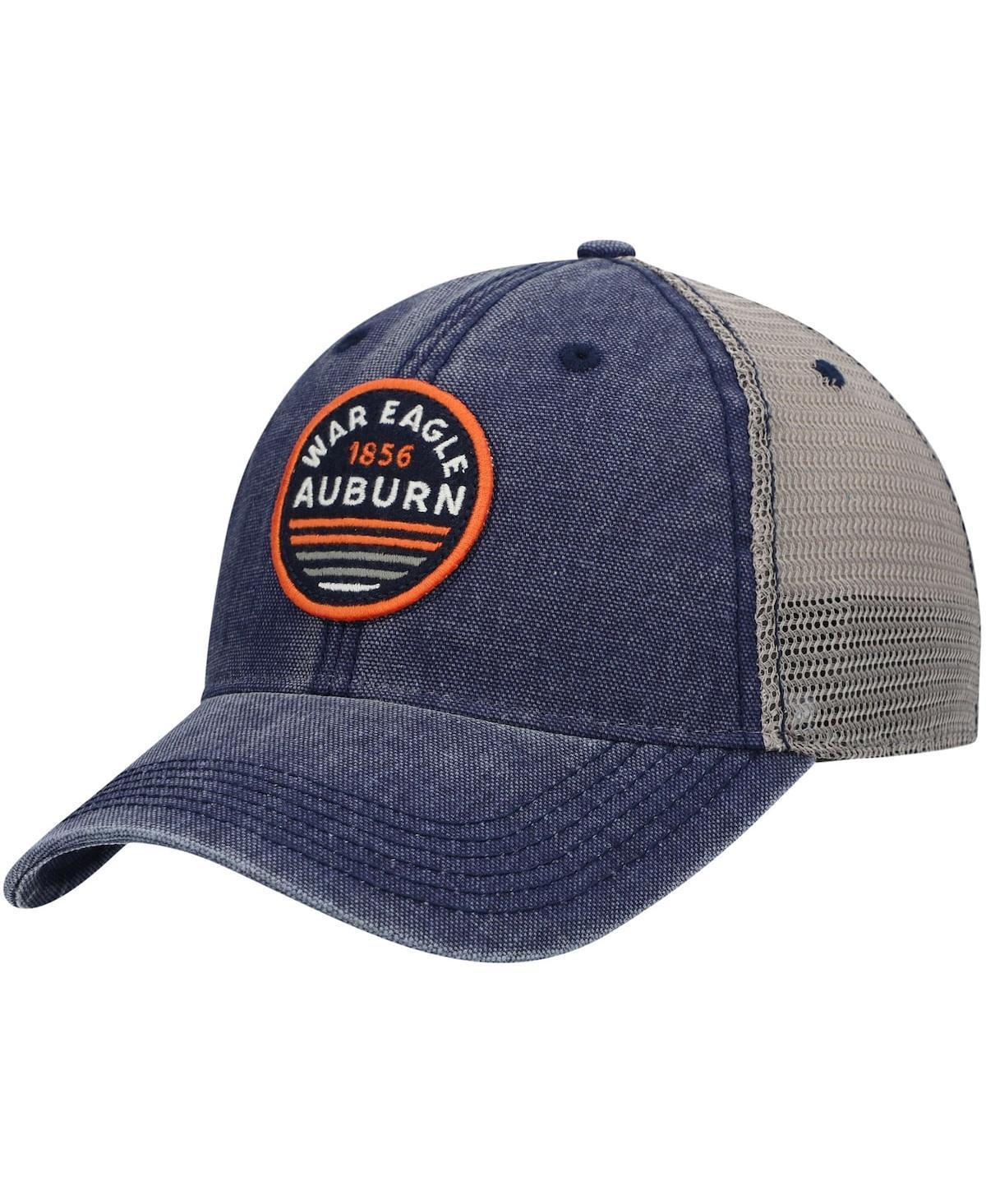 Mens Auburn Tigers Sunset Dashboard Trucker Snapback Hat, Blue Product Image