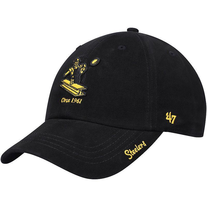 Womens 47 Pittsburgh Steelers Miata Clean Up Legacy Adjustable Hat Product Image