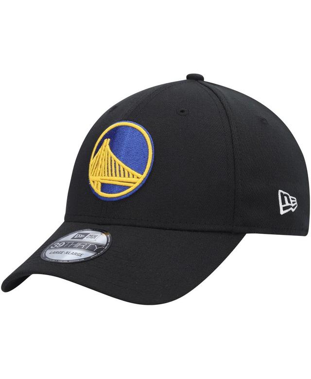 Mens New Era Black Golden State Warriors Official Team Color 39THIRTY Flex Hat Product Image