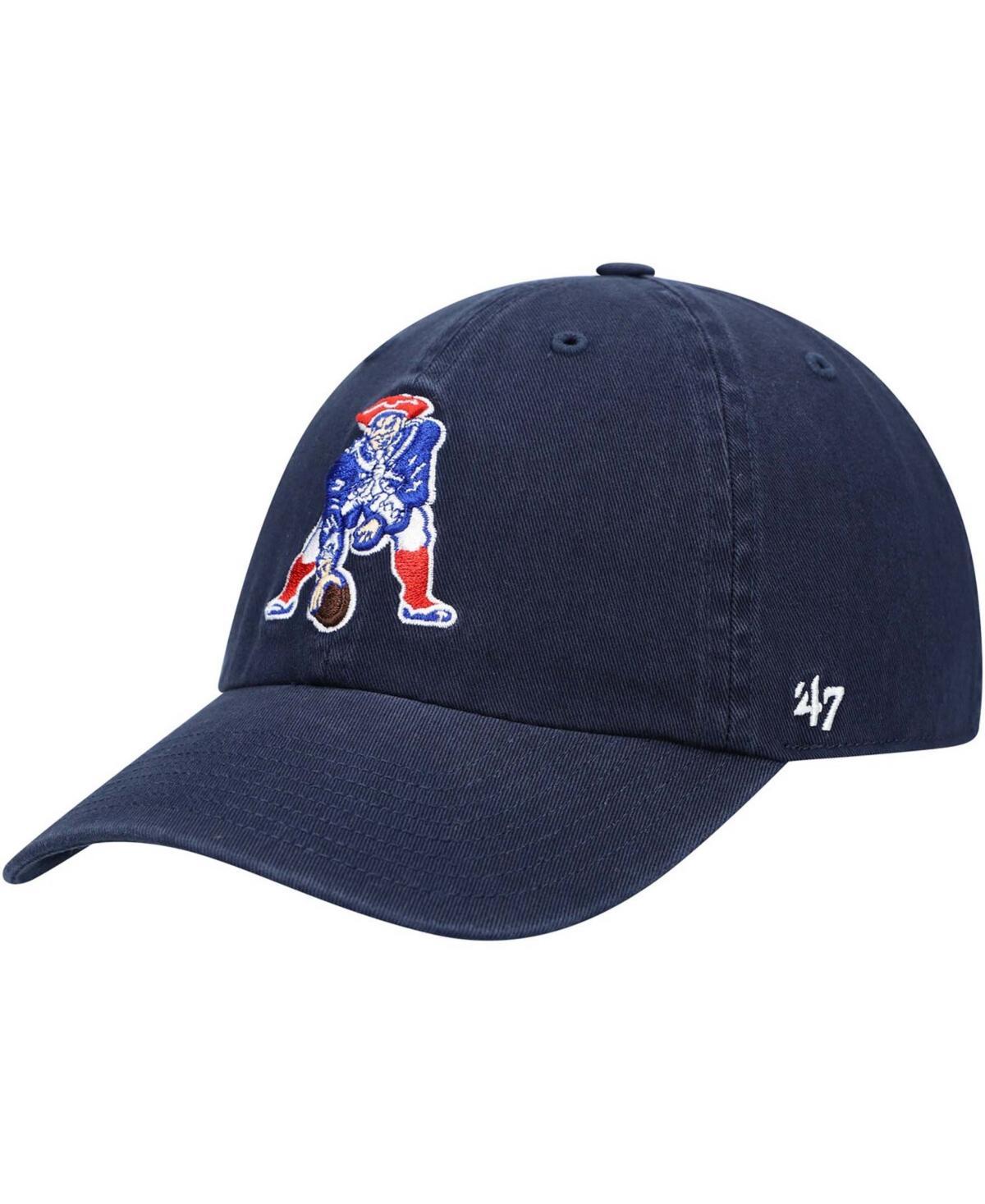 Mens Royal New England Patriots Clean Up Legacy Adjustable Hat Product Image