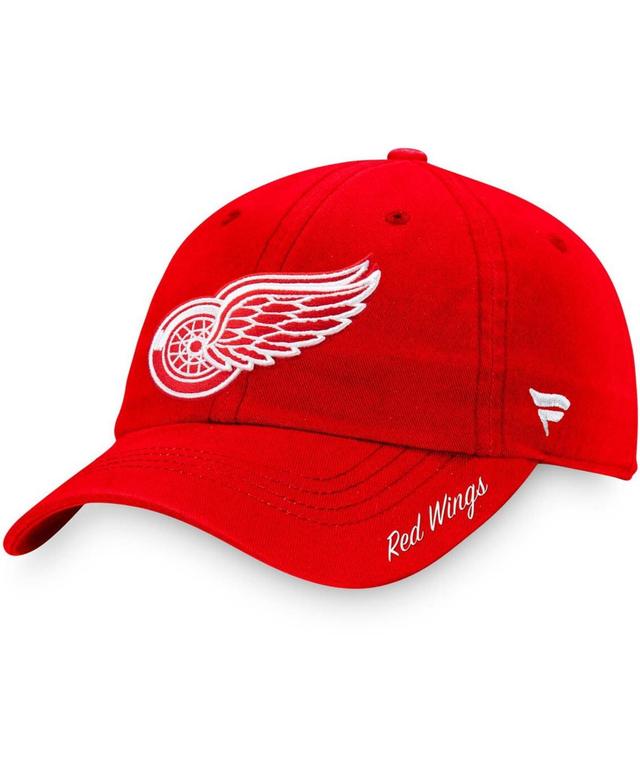 Womens Red Detroit Red Wings Core Primary Logo Adjustable Hat Product Image