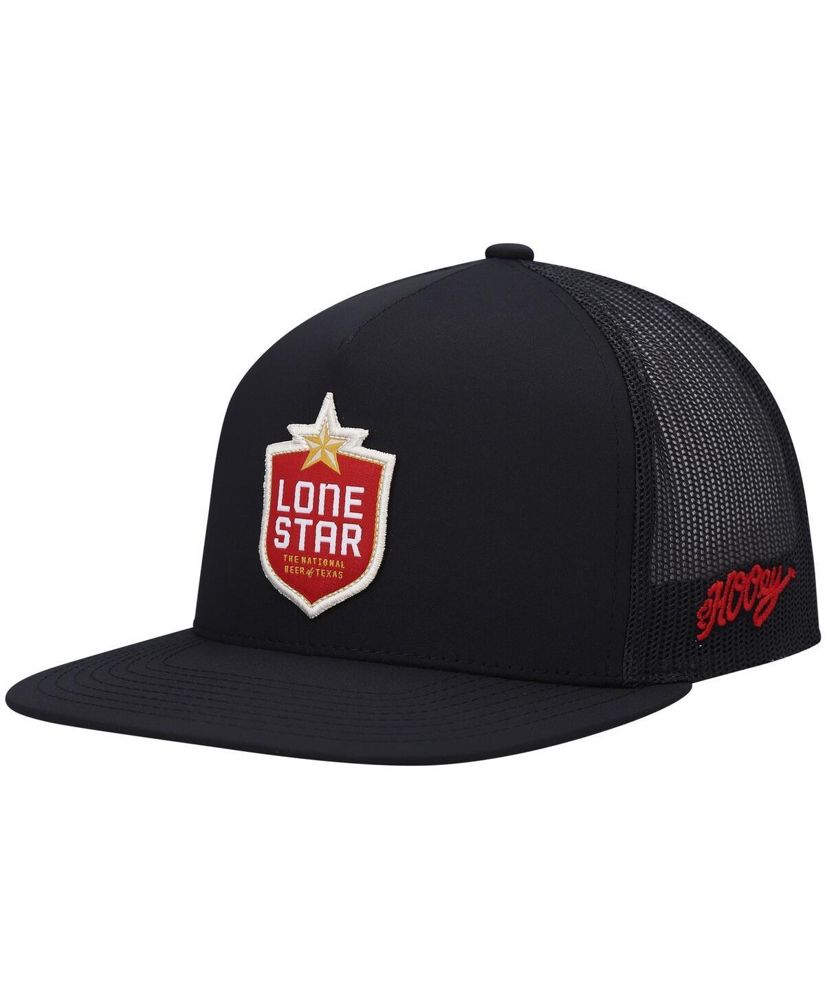 Mens Hooey Black Lone Star Trucker Snapback Hat Product Image