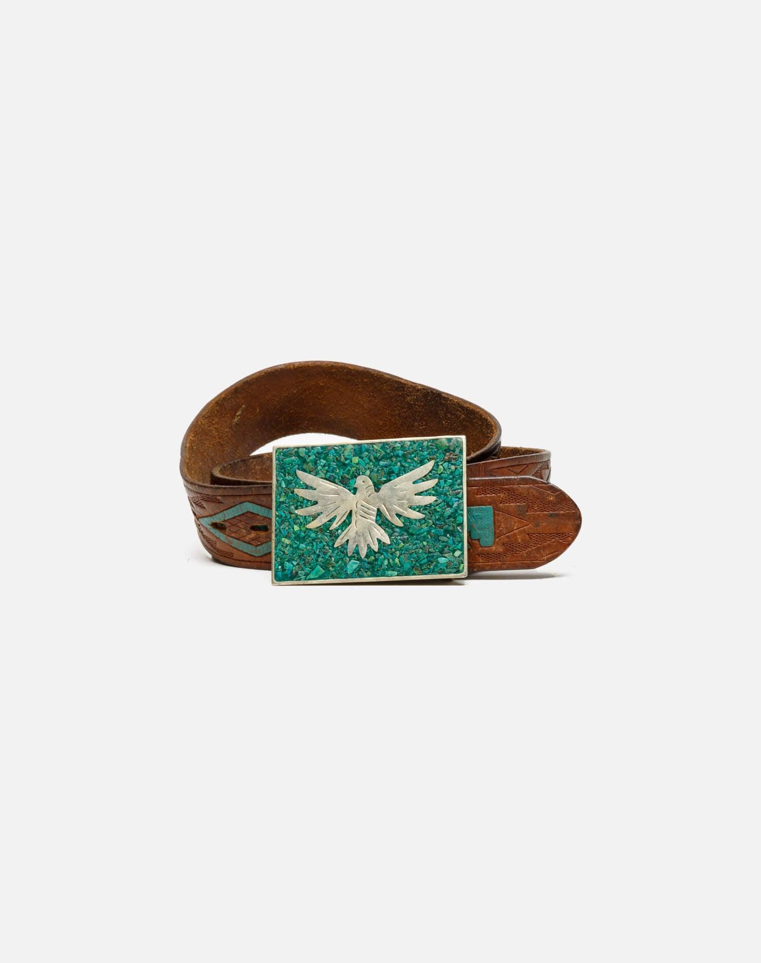 70s Chip Turquoise Belt - #48 Female Product Image